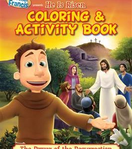 brother francis he is risen - activity and coloring book
