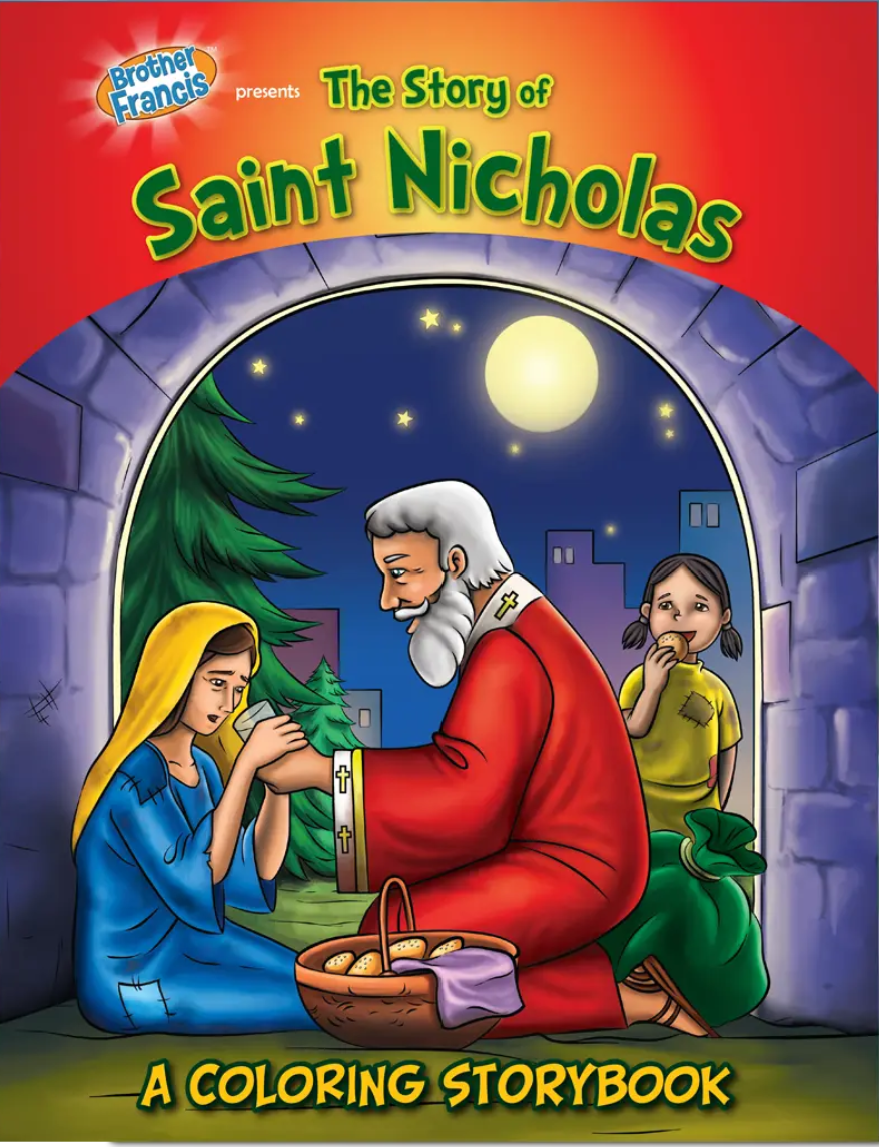 St nicholas Coloring Book
